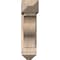 Ekena Millwork Funston Arts and Crafts Smooth Bracket w/ Offset Brace, Douglas Fir, 7 1/2"W x 24"D x 28"H BKT0806X24X28FST03SDF - alternate 3